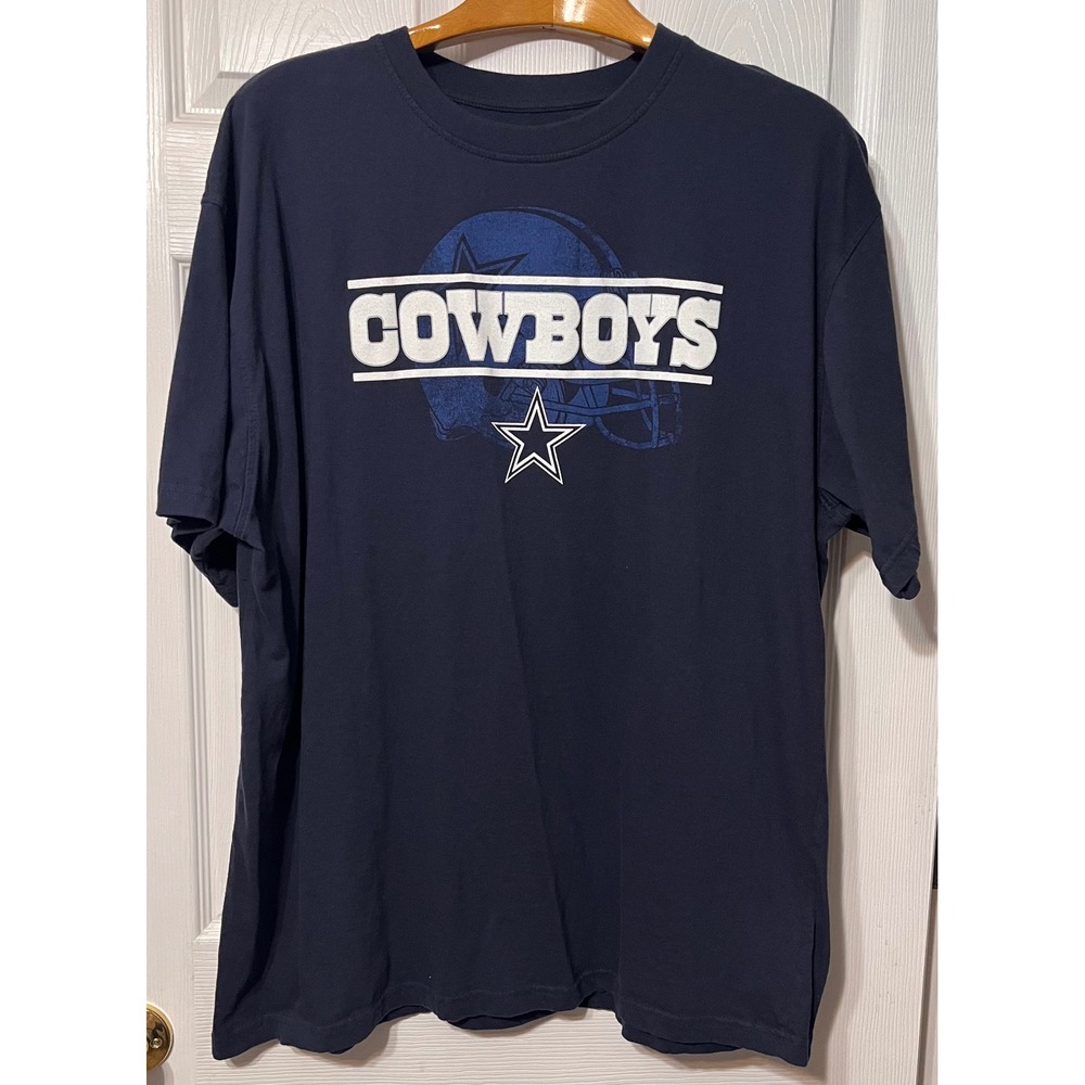 Dallas Cowboys 2017 Schedule T Shirt Mens 3XL Navy Blue Football NFL